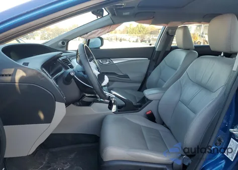 2014 Honda Civic Ex-L from USA, damaged, VIN 19XFB2F97EE048177